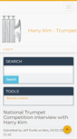Mobile Screenshot of harrykimtrumpet.com
